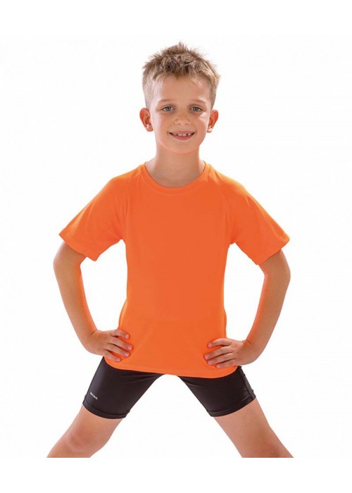 Spiro Junior performance aircool tee