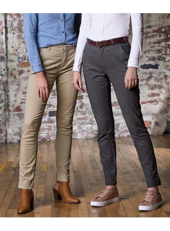 AWDis So Denim Women's Lily slim chinos