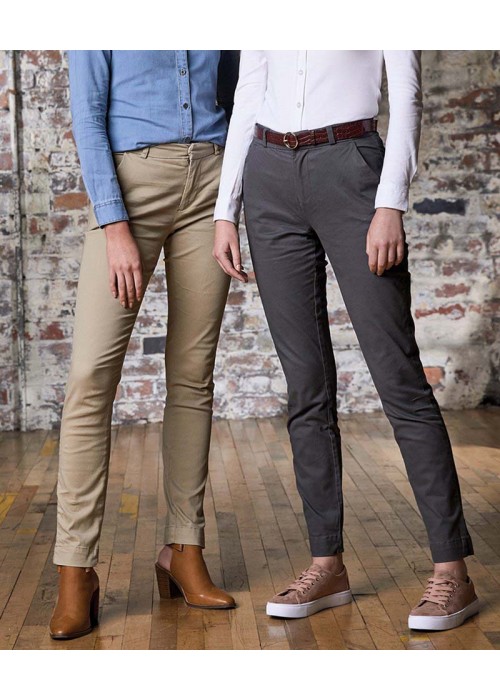 AWDis So Denim Women's Lily slim chinos