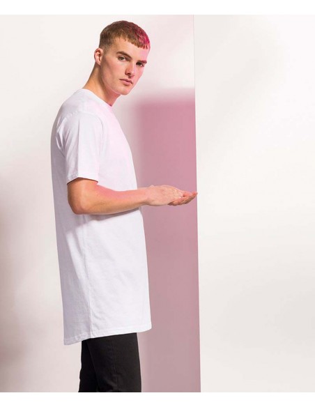 SF Longline t-shirt with dipped hem