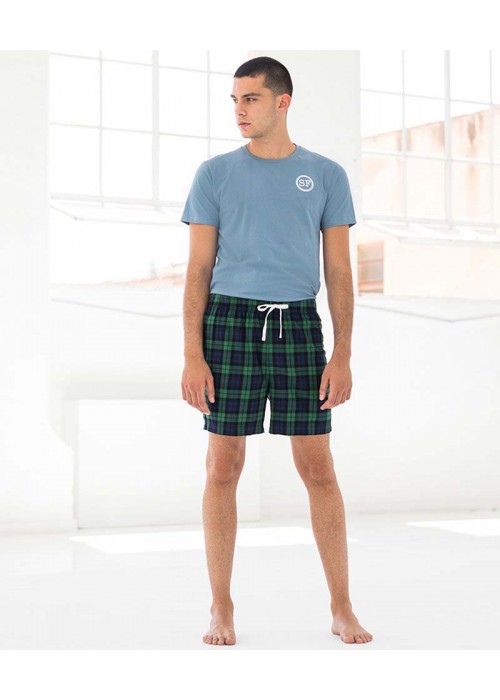 SF Tartan lounge shorts