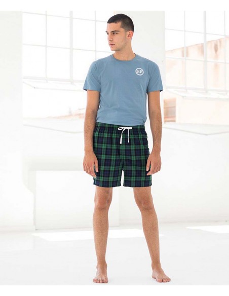 SF Tartan lounge shorts