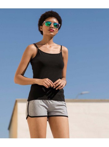 SF Women's feel-good stretch spaghetti vest