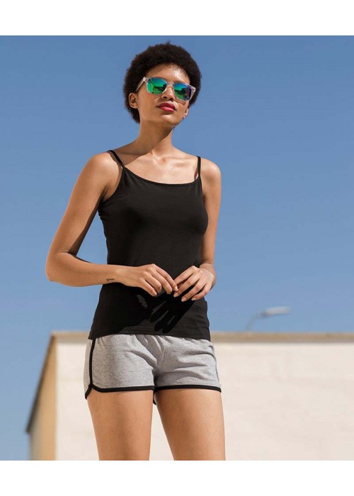 SF Women's feel-good stretch spaghetti vest