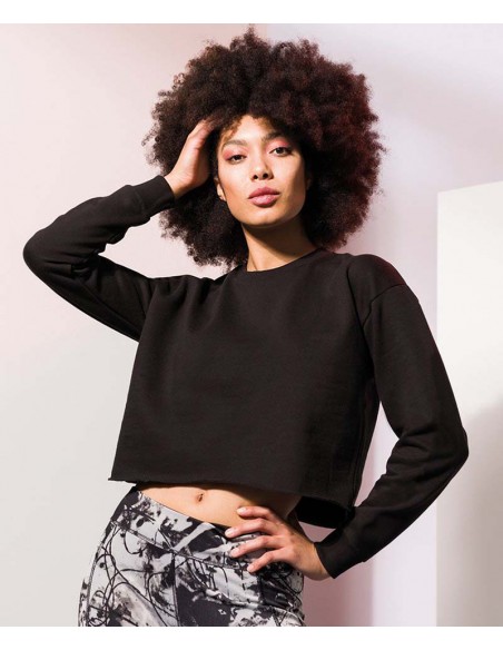 SF Women's cropped slounge sweat