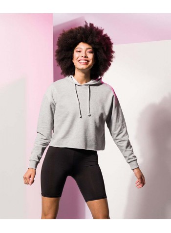 SF Women's cropped slounge hoodie