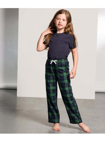 SF Minni Kids tartan lounge pants