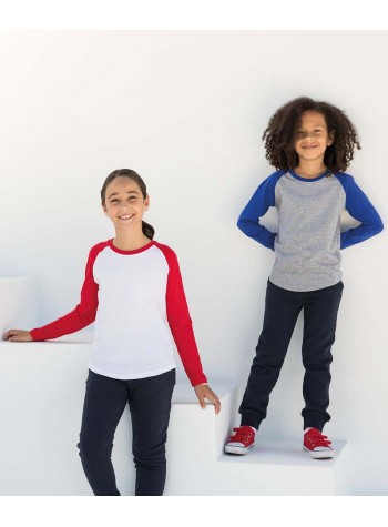 SF Minni Kids long sleeve baseball T