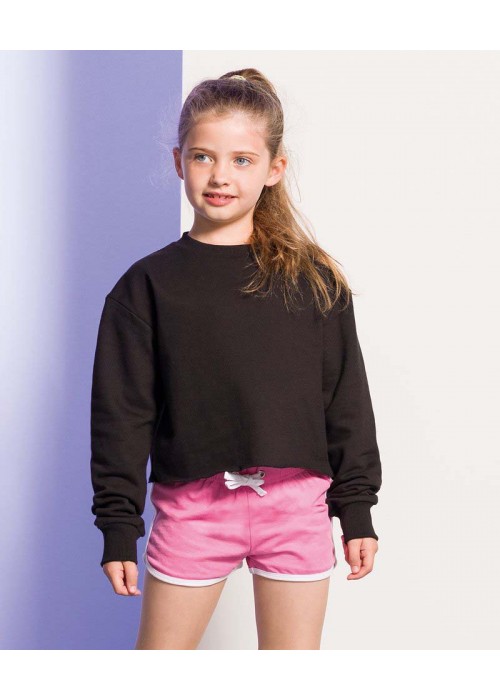 SF Minni Kids cropped slounge sweat
