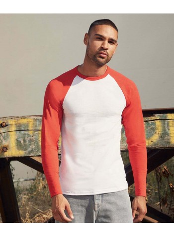 Fruit of the Loom Long sleeve baseball T