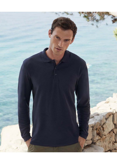 Fruit of the Loom Premium long sleeve polo