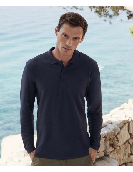 Fruit of the Loom Premium long sleeve polo