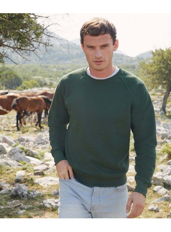 Fruit of the Loom Classic 80/20 raglan sweatshirt