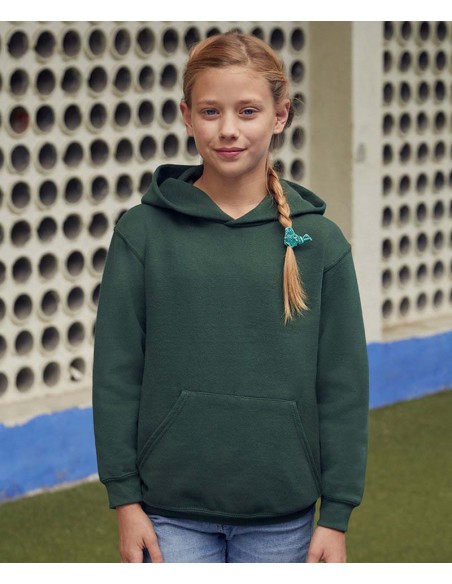 Fruit of the Loom Kids classic hooded sweatshirt