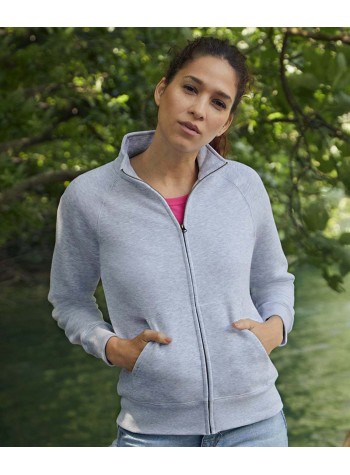 Fruit of the Loom Women's premium 70/30 sweatshirt jacket