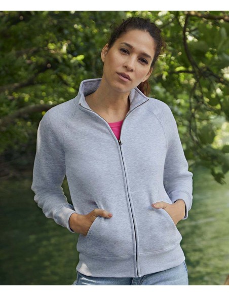 Fruit of the Loom Women's premium 70/30 sweatshirt jacket