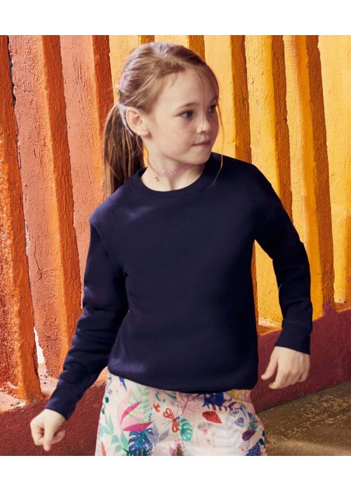 Fruit of the Loom Kids premium set-in sweatshirt
