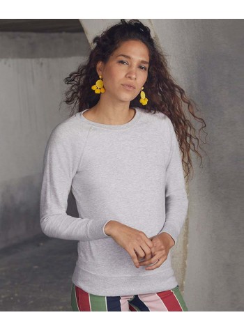 Fruit of the Loom Women's Lightweight Raglan Sweatshirt