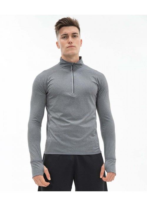 Tombo Long-sleeved ¼ zip top