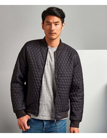 2786 Quilted flight jacket