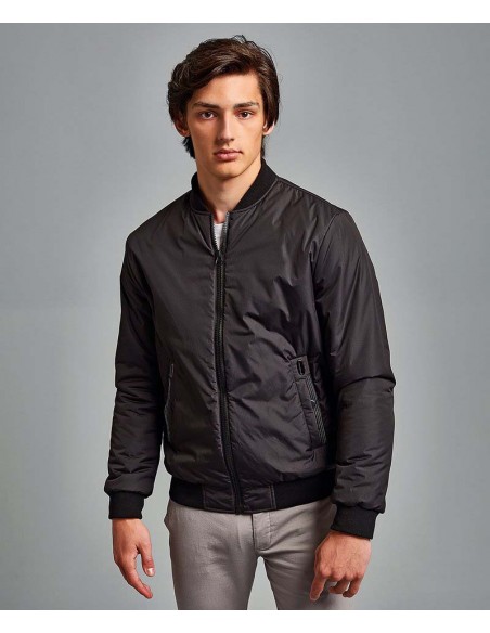 2786 Delta plain bomber jacket
