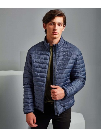 2786 Melange padded jacket