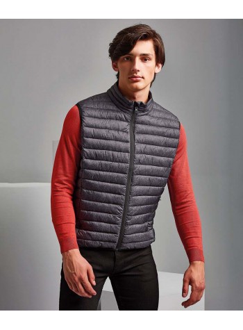 2786 Melange padded gilet