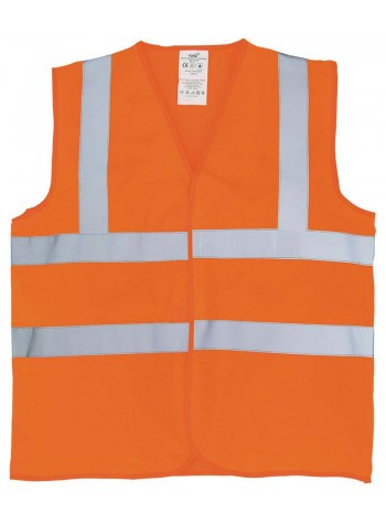 Yoko Flame-retardant hi-vis sleeveless waistcoat (HVW100FR)