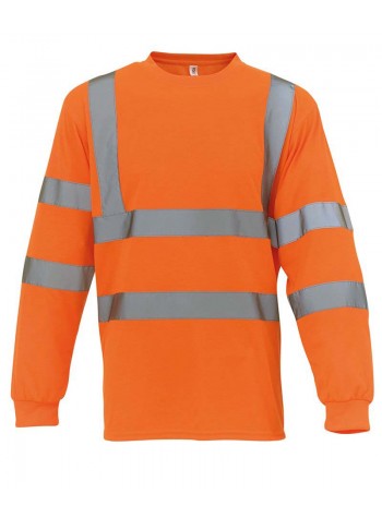Yoko Hi-vis long sleeve t-shirt (HVJ420)