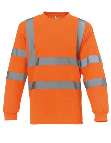 Yoko Hi-vis long sleeve t-shirt (HVJ420)
