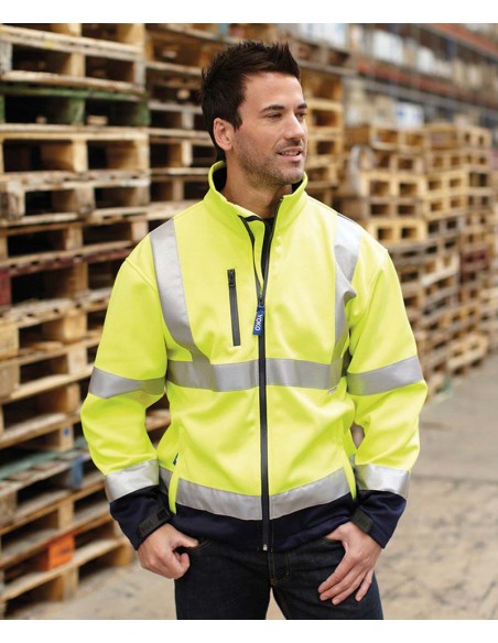 Yoko Hi-vis softshell jacket (HVK09)