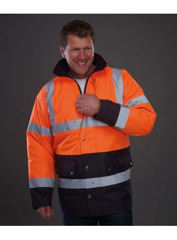 Yoko Hi-vis two-tone motorway jacket (HVP302)