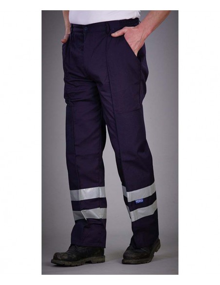 Yoko Reflective polycotton ballistic trousers (BS015T)