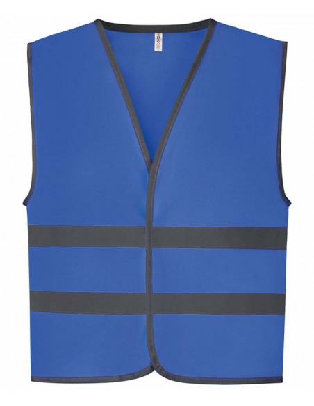 Yoko Hi-vis reflective border kids waistcoat (HVW102CH)