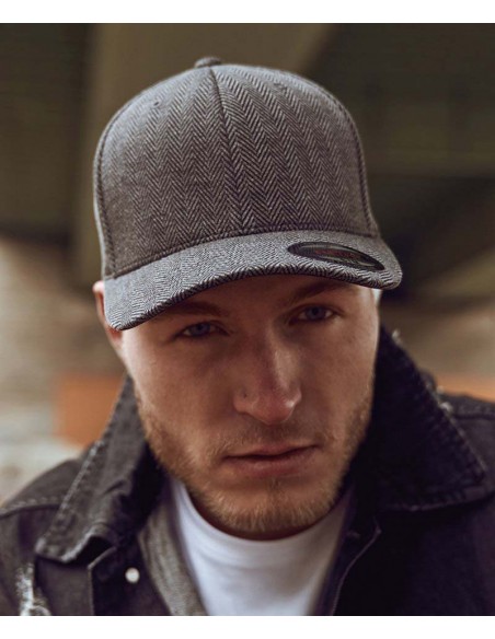 Flexfit by Yupoong Herringbone melange Flexfit (6277HM)