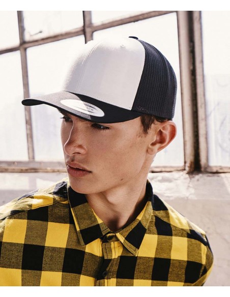Flexfit by Yupoong Retro trucker coloured front (6606CF)