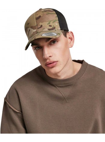 Flexfit by Yupoong Retro trucker Multicam® (6606MC)