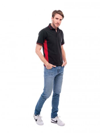Uneek Clothing Two tone polo shirt