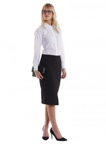 Uneek Clothing Ladies pinpoint oxford full sleeve shirt