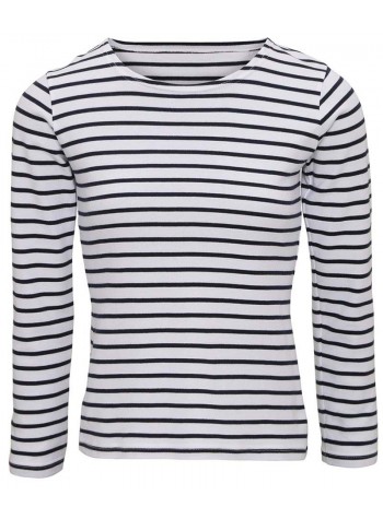 Asquith & Fox Women's Marinière coastal long sleeve tee 2