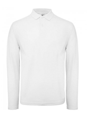 B&C ID.001 LSL Long Sleeved Polo Shirt