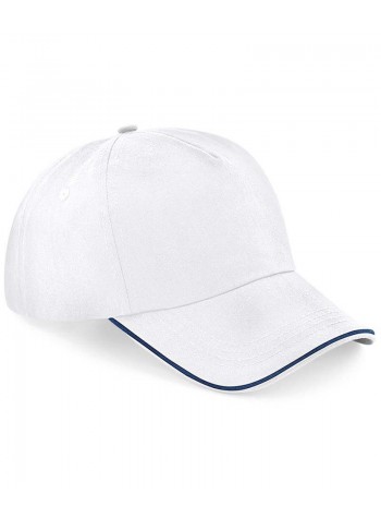 Beechfield Authentic 5-panel cap - piped peak