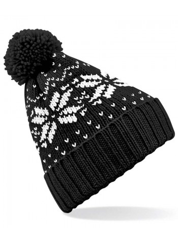 Beechfield Fair Isle snowstar® beanie 2