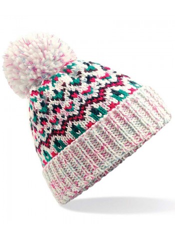 Beechfield Blizzard bobble beanie 2