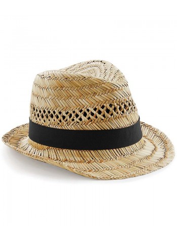 Beechfield Straw summer trilby 2