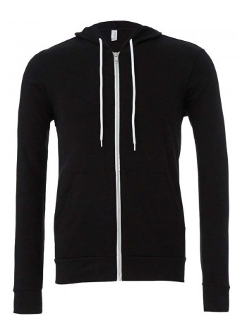 Bella+Canvas Unisex polycotton fleece full zip hoodie 2