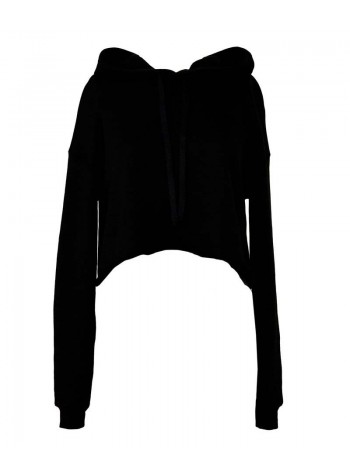 Bella+Canvas Women's cropped fleece hoodie 2