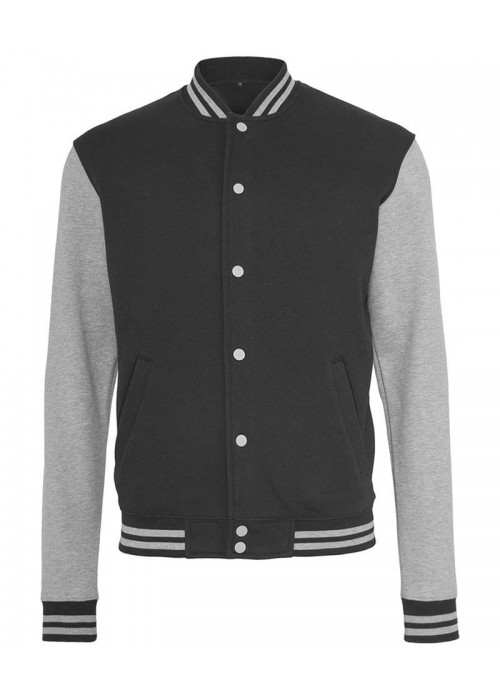 Build Your Brand Sweat college jacket