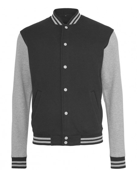 Build Your Brand Sweat college jacket