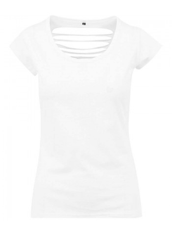 Build Your Brand Women's back cut tee